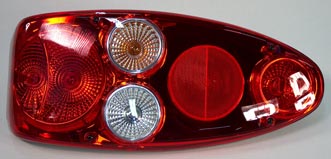 Takavalo vasen, auto, 520x230 kirkas lasi - HOBBY VARAOSAT - 6103 - 1