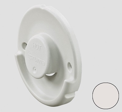 Truma seinäläpiviennin ulko-osa Varioheat E 2400, Boiler BGF, WK, bianco - Lämmityslaitteiden asennustarvikkeet - 14323 - 1