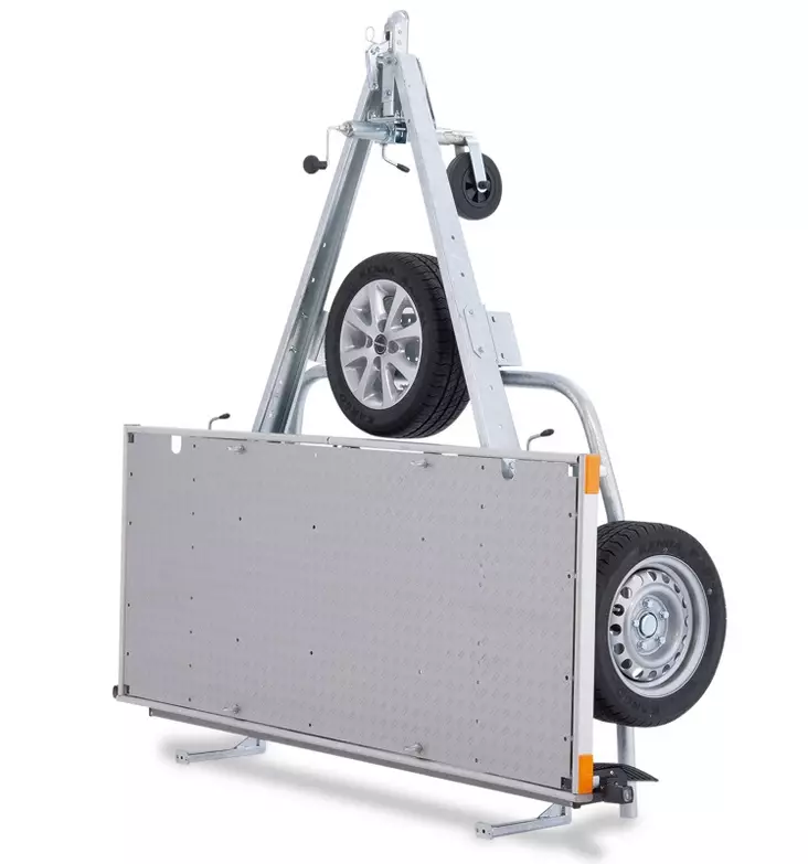 Wheely Varapyöräteline aisaan - Amc muut tuotteet - 17723 - 1