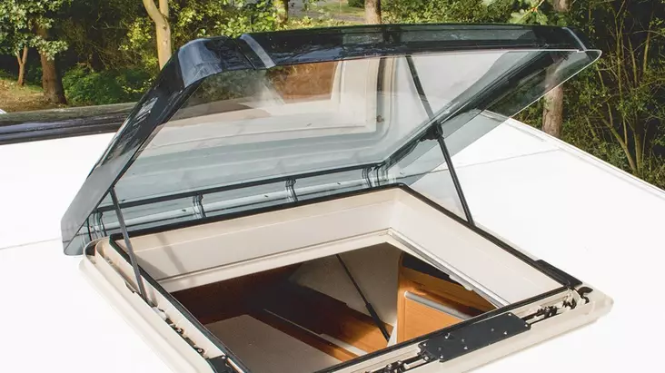 Remis kattoluukku REMItop Vario II, 600x900 mm, veivattava - Kattoluukut ja osat - 23643 - 1