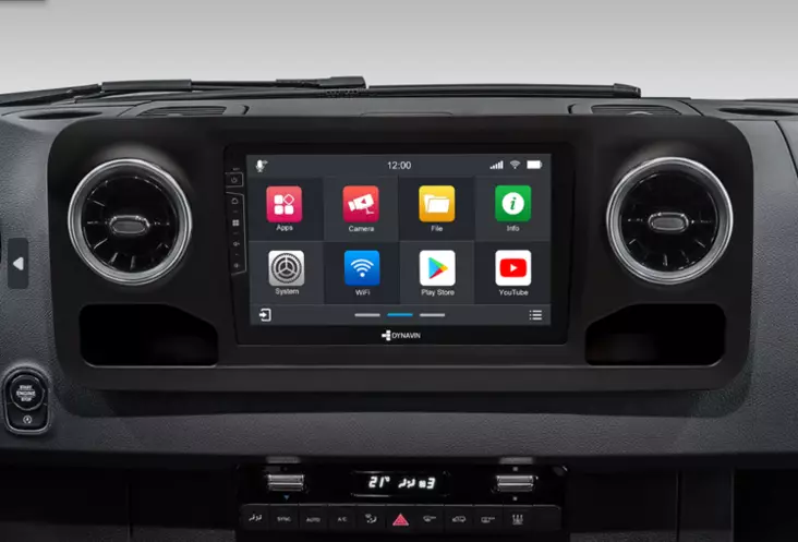 Multimediasoitin 10,1" Dynavin D9 -SP-PLUS-C MB Sprinter alkaen 2018 - Navi, peruutuskamerat - 23423 - 1