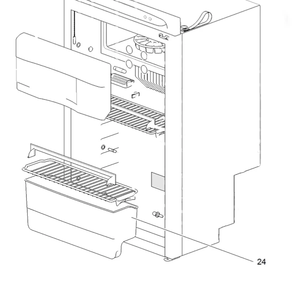 Thetford vihanneslokero N80 - Jääkaappien varaosat Thetford - 8543 - 1