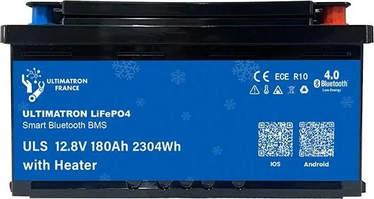 Ultimatron litiumakku 12 V/180 Ah - Akut, laturit, akun valvonta  - 25133 - 1