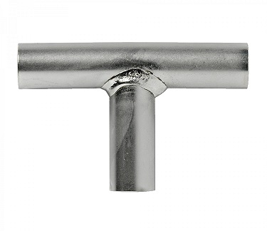 Alde T-kappale 22 x 72 / 42 mm, galvanoitua terästä - Nestekeskuslämmitysjärjestelmän osat - 15194 - 1