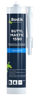 Butyylitiivistemassa Bostik 1590 musta Bostik 1590, 0,3l - LIIMAT JA TIIVISTYSMASSAT - 9964 - 1
