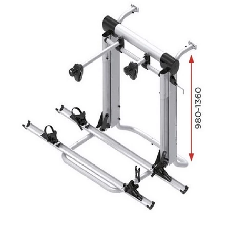 Polkupyöräteline Lift 12 V. Korkeus 980-1360 mm - BR-Systems - 17594 - 2