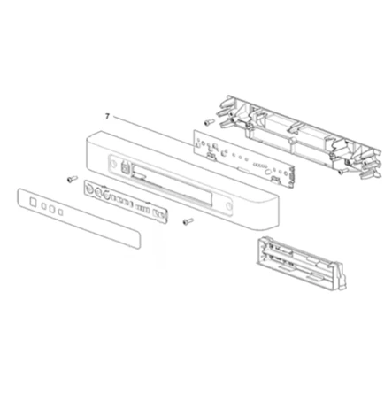 Thetford paneelin piirilevy + tarra LED, N4000 - Jääkaappien varaosat Thetford - 12004 - 1