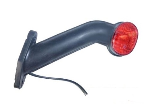 Aspöck superpoint 2 vasen 12v dc johto Superpoint 2 vasen pun/valk + sivuvalo - Aspöck - 11064 - 1