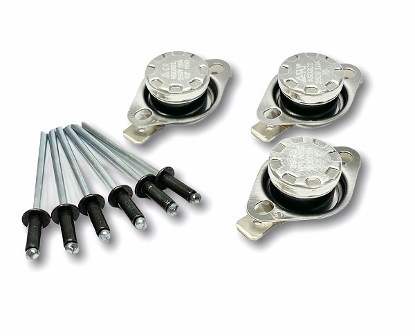 Lämpötunnistin / kytkin, 3 kpl SOG520 uuni - Liesien ja uunien varaosat - 11714 - 1