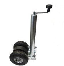 Nokkapyörä tupla ilma+kova, laskettava Laskettava haarukka2X ilma 1X kovapyörä - Winterhoff - 12294 - 1