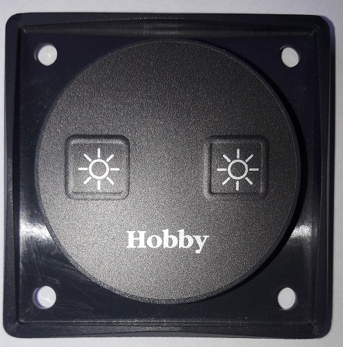 Ohjauspaneeli EL503, 70x35mm Antrasiitinharmaa - HOBBY VARAOSAT - 10094 - 1