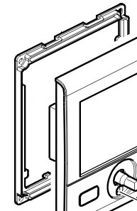 Truma asennuskehys, ohjauspaneeli CP plus - Combi-lämmittimien varaosat - 13354 - 1