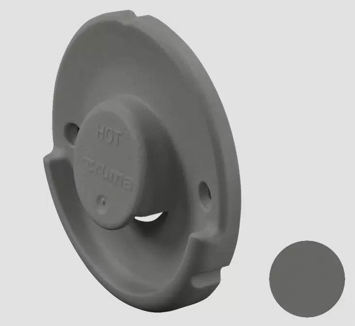 Truma seinäläpiviennin ulko-osa Varioheat E 2400, Boiler BGF, antrasiitinharmaa - Lämmityslaitteiden asennustarvikkeet - 14324 - 1