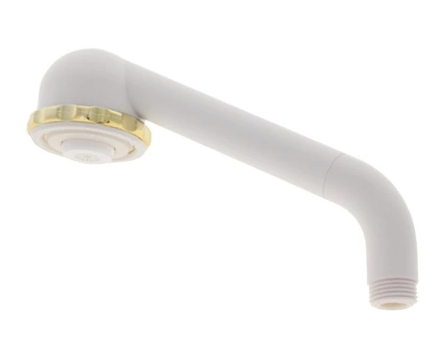 Comet suihkukahva Barwig Riva valkoinen/kulta - Suihkutarvikkeet Comet - 25114 - 1