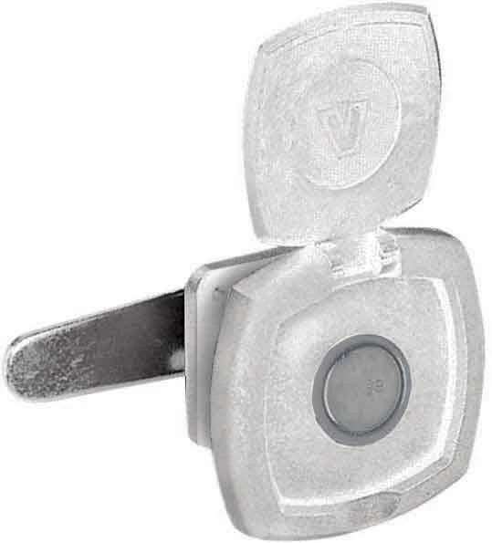 Luukun lukko valkoinen, ei lukkopesää, Zadi, suojakansi - Ovien ja luukkujen osat - 25174 - 1