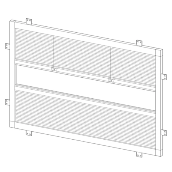 Verhokasetti 750 x 470 ikkunaan, Rollo - HOBBY VARAOSAT - 17324 - 1