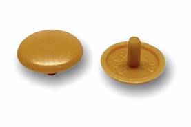 Ruuvin peitenappi ruskea - HOBBY VARAOSAT - 6305 - 2