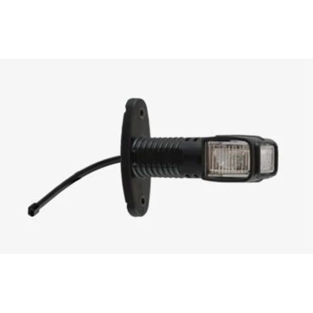 Sivuvalo puna/valkoinen led vas 12-24v - Aspöck - 25905 - 1