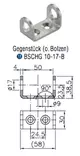 Hela 10-17-B BSCHG Hela 50/58mmx30mmx38,5mm - Hevostrailerit/Saranat/Lavalukot/Kaasujo - 12905 - 1