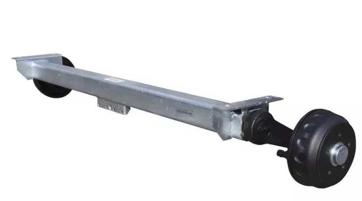 Akseli knott 1500kg jarrullinen 20-2425 Knott traileriakseli 1500kg jarru20-242 - Knott - 10695 - 1