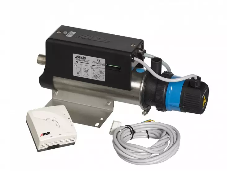 Alde sähkölämmitin 2100 W, pumppu 230 V huonetermostaatti, johto 4 m - Alde sähkölämmittimet, vedenlämmittimet - 13615 - 1