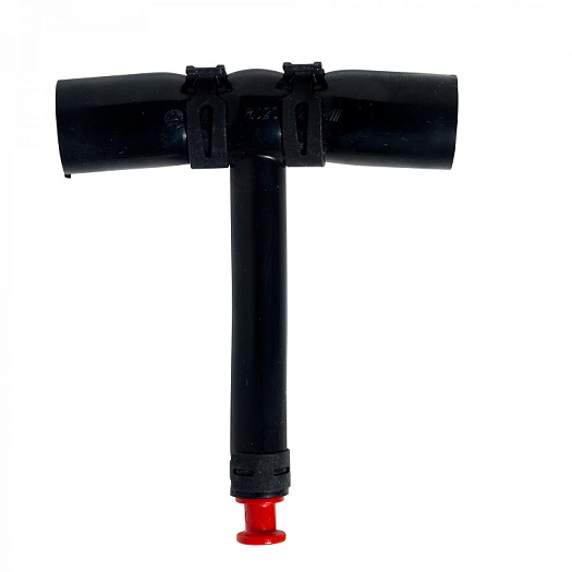 Alde tyhjennys T-kappale 22 mm, 22x22x4,25 mm - Nestekeskuslämmitysjärjestelmän osat - 13585 - 1