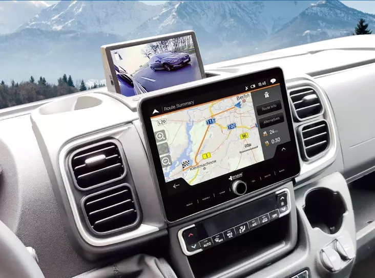 Multimediasoitin 10,1" Dynavin D8-DCX2022 PLUS-C Ducato, Jumper, Boxer - Navi, peruutuskamerat - 18625 - 1