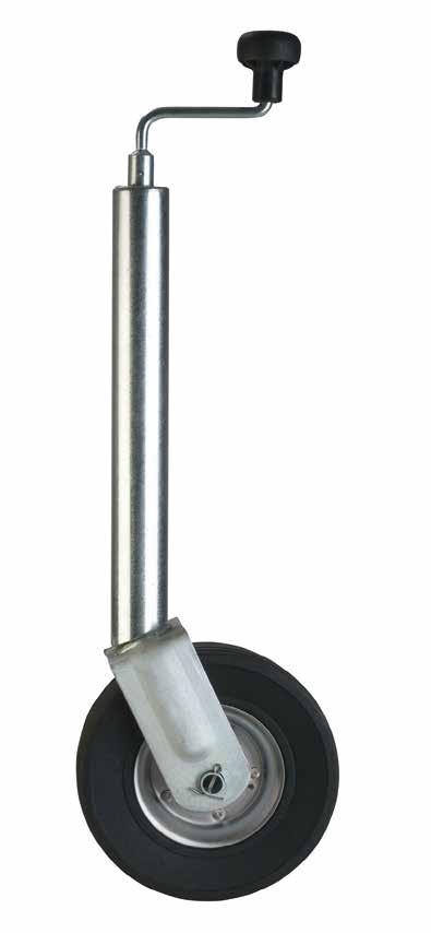 Nokkapyörä putki 500mm Winterhoff 250kg ST 48-VLS-255 SB 250kg - Winterhoff - 12805 - 1