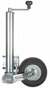 Nokkapyörä putki 570mm Taittuva 500kg Nokkapyörä 500 kg kiinteä asennus aisaan - Winterhoff - 10405 - 1