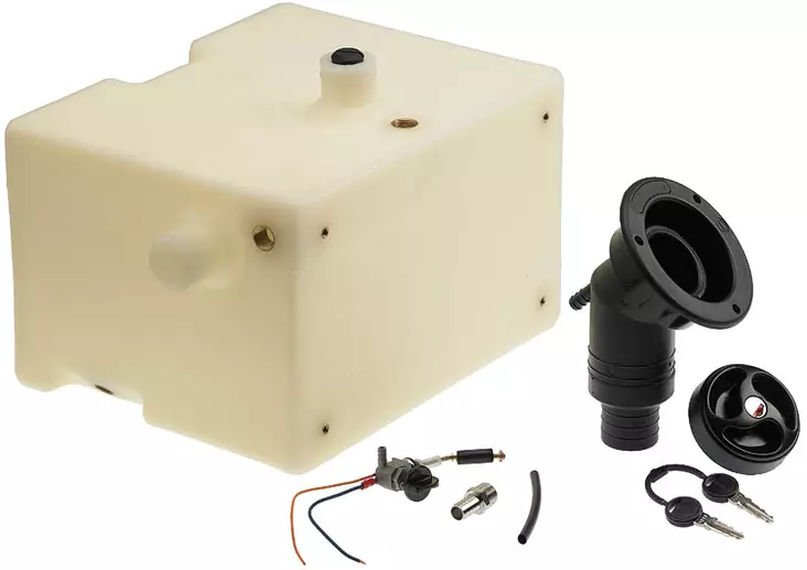 Telair polttoainesäiliö S15, bensiini ja diesel täyttöläpivienti, anturi - Generaattorit Telair - 10675 - 1