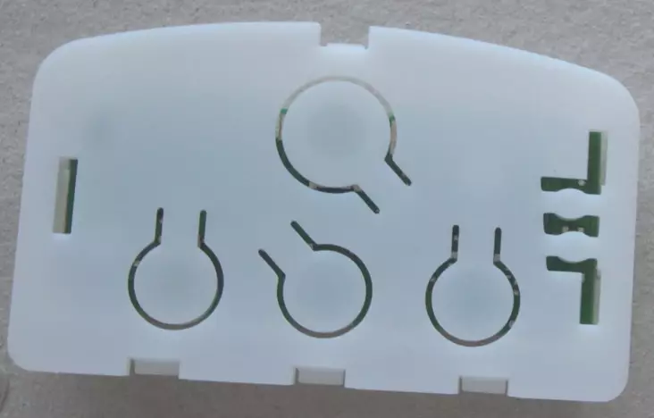 Thetford ohjauspaneeli SW C250. 2 painonappia - Kasettikäymälöiden varaosat - 885 - 2