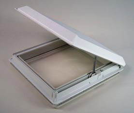 Thule veivattava kattoluukku 40x40 cm, valkoinen - Kattoluukut ja osat - 145 - 1