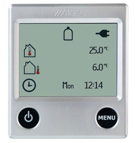 Alde ohjauspaneeli ja asennuskehys 3010 värikosketusnäyttöpaneeli - Alde 3000, 3010, 3020, 3030 varaosat - 15377 - 1