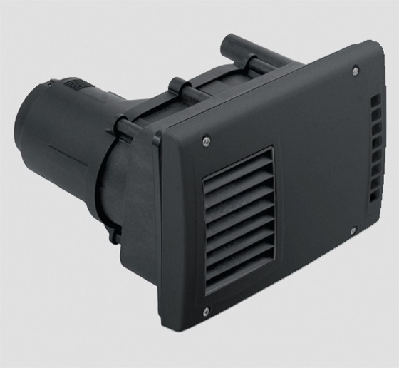 Truma seinäläpivienti Combi D musta WKCD, -> CBxxxxx-E-xxxx - Lämmityslaitteiden asennustarvikkeet - 14175 - 1