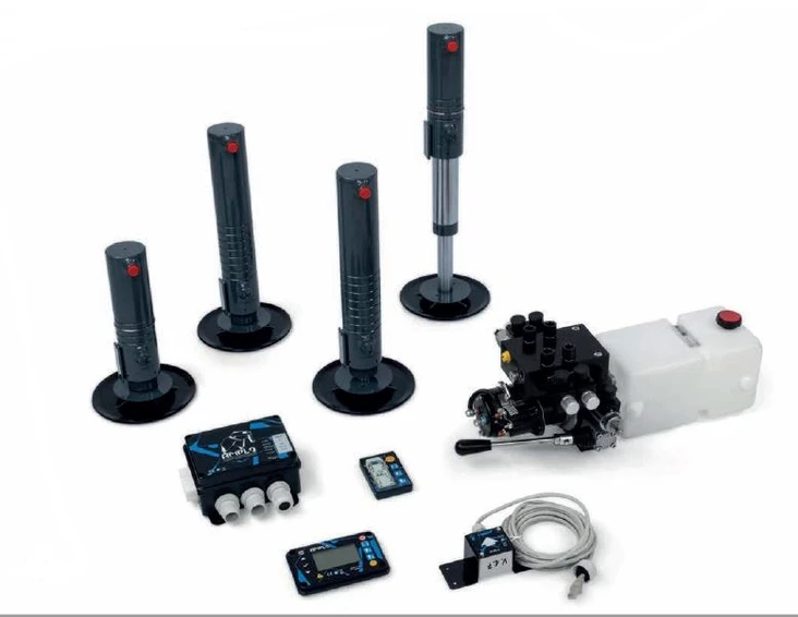 Hydrauliset tukijalat Amplo VW/Man - Nurkkatuet - 24675 - 1