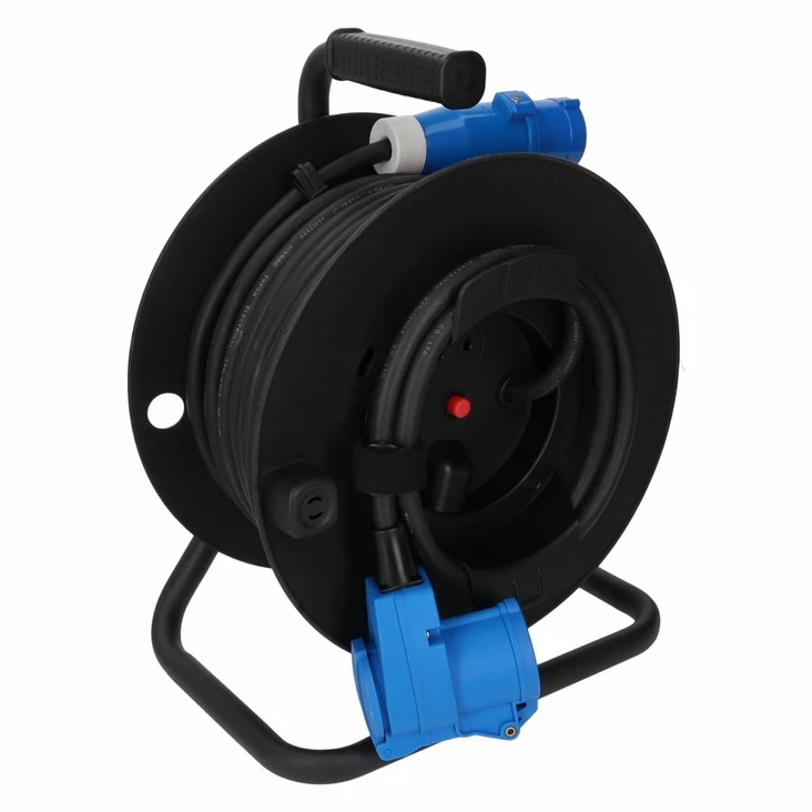 Kaapelikela 25m/3x2,5 mm², CEE/CEE - Liitäntäjohdot, jatkojohdot - 24975 - 1