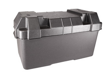 Akkukotelo, 455X240X260 - Akut, laturit, akun valvonta  - 665 - 1