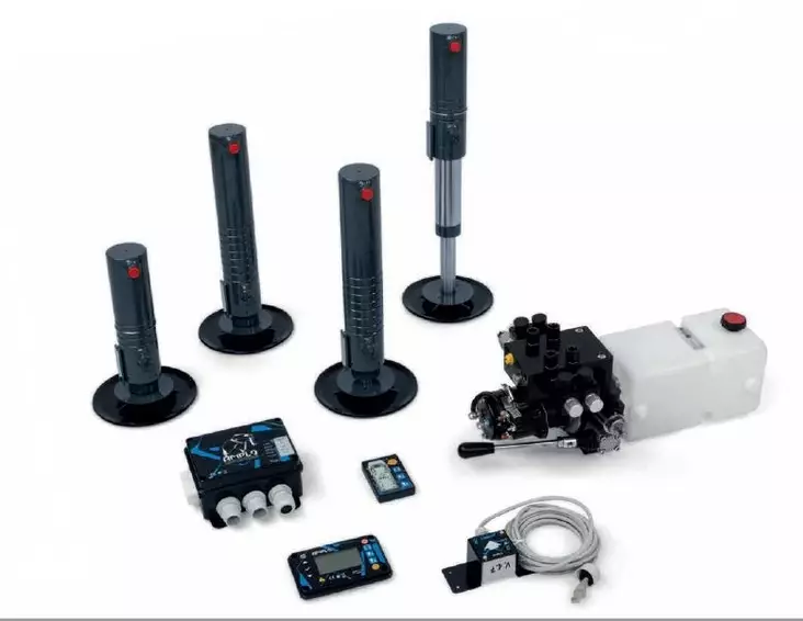 Hydrauliset tukijalat Fiat Van - Hydrauliset Tukijalat Amplo - 23995 - 1