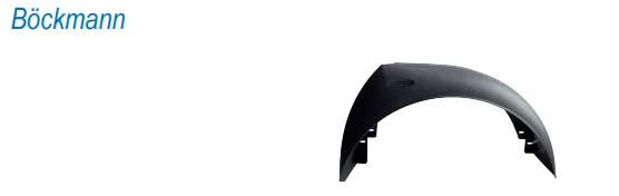 Lokasuoja Böckmann 260 muovi vasen Hevostrailerin - Hevostrailerit/Saranat/Lavalukot/Kaasujo - 11095 - 1