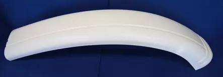 Kattolista etuyläkulma oikea valkoinen - HOBBY VARAOSAT - 4516 - 1
