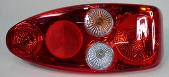 Takavalo oikea, auto, 520x230 kirkas lasi - HOBBY VARAOSAT - 6106 - 1