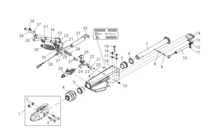 Työntöjarru 2,8vb/1 2500-3500 Vetopää - AL-KO - 10366 - 2