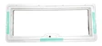 Luukun kehys FD5, ei sisäkehystä 752x310mm, valkoinen - HOBBY VARAOSAT - 7986 - 1
