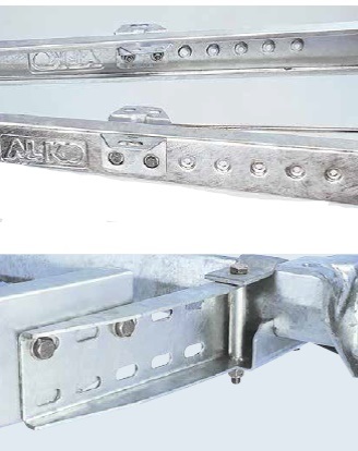 Aisa oikea AL-KO V 2000kg 3185mm - Aisat ja aisavaa'at - 23436 - 1