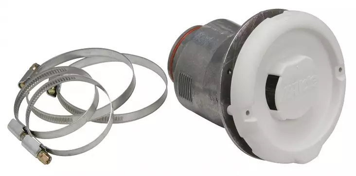 Alde seinäläpivienti Compact 3030, 3020, 3010, 3000 valkoinen ulko-osa - Alde lämmittimet ja tarvikkeet - 1926 - 1