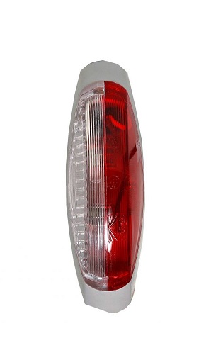 Aspöck Flexipoint II pun/valk 12v Aspöck pu/va äärivalo harmaa pohja - Aspöck - 11876 - 1