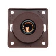 Berker pistorasia upotettava 12V, ruskea 12-24V, max. 16A - Sähkörasiat, pistokkeet - 6976 - 1