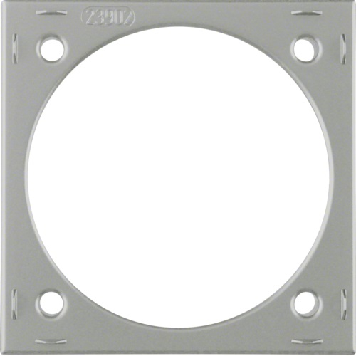 Berker välirengas rasia/katkaisin mattakromi 59.5x59.5x10mm - Sähkörasiat, pistokkeet - 11156 - 1