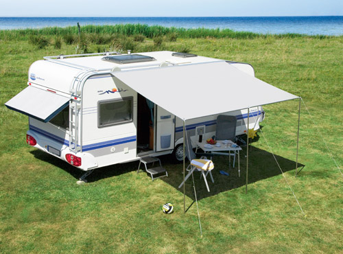 DWT katos Flora 2 250x240 cm, harmaa + pystytangot - Katokset - 1306 - 1