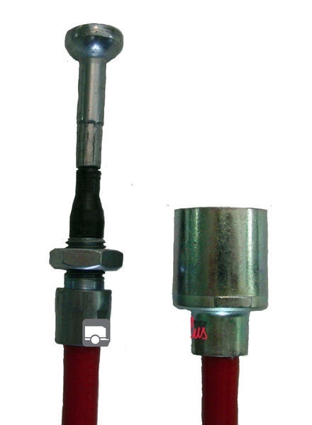 Jarruvaijeri 1790mm AL-KO Pikakiinitys Ulkopuolelta vaihdettava - AL-KO Pikakiinnitys Holkki/Sieni - 2206 - 1